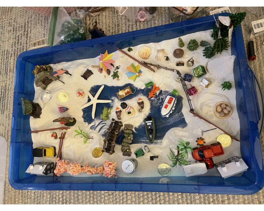 Full sized Plastic Sand Tray With Lid Sand Tray Therapy full-sized-plastic-sand-tray-with-lid-sand-tray-therapy