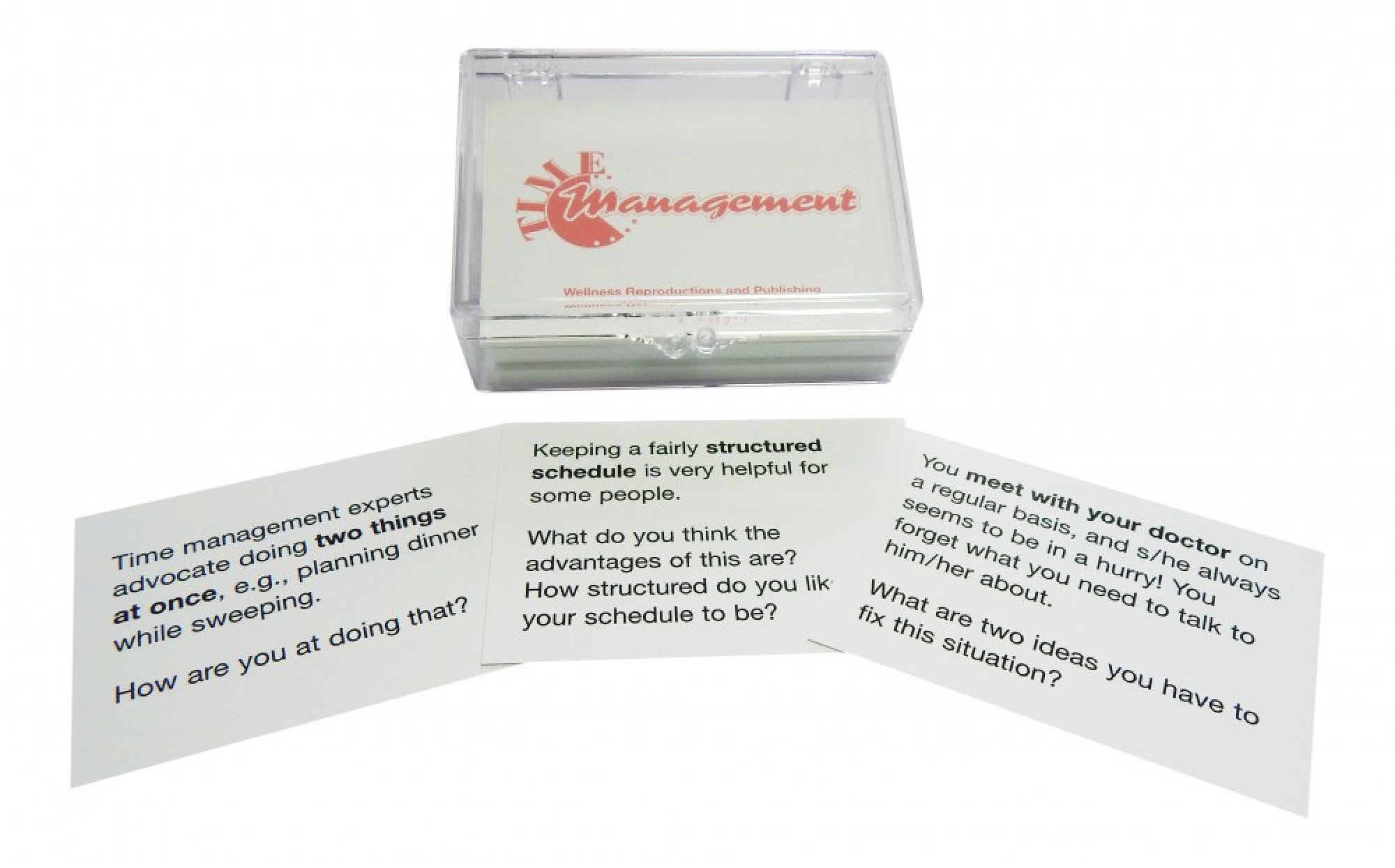 Time Management Cards – Games