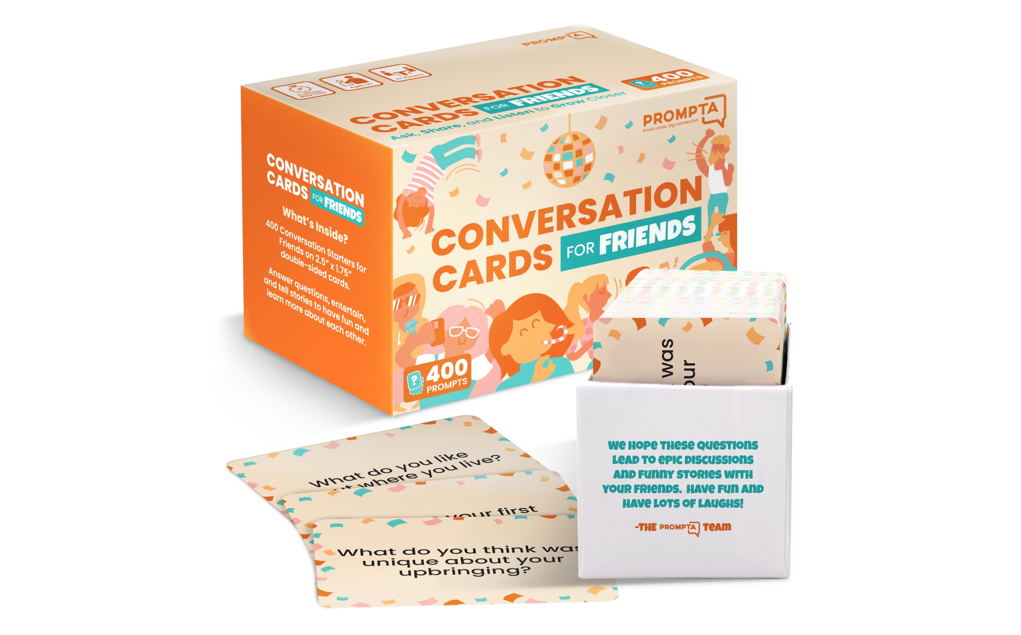 Conversation Cards for Friends 400 Conversation Starters for Teens and