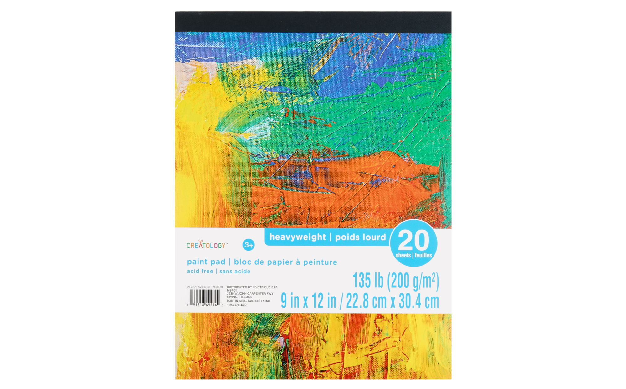 Paint Paper Pad (20 Sheets) Art Therapy