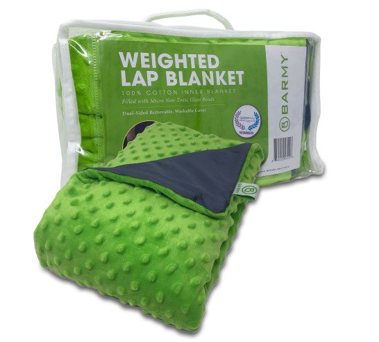 Weighted Lap Blanket - Small - Green