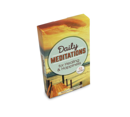 Daily Meditations for Healing and Happiness Cards