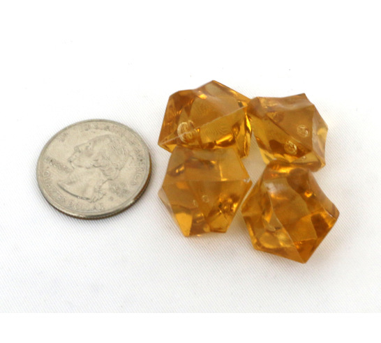 Gold Gems (Set of 4)