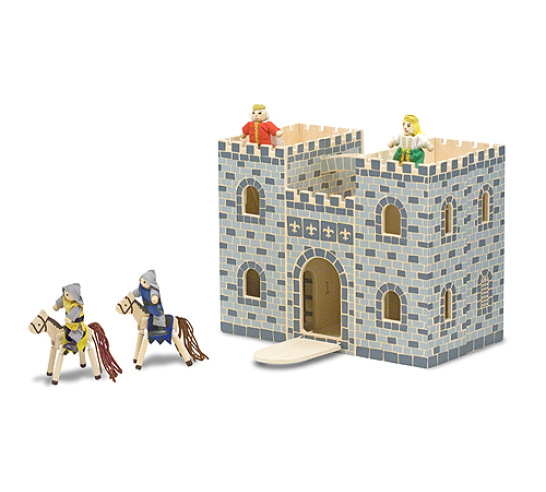 Fold and Go Castle with Figures and Accessories