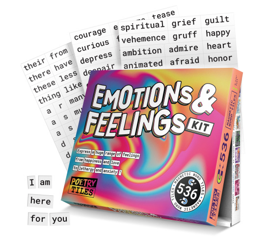 Poetry Tiles Emotions and Feelings Kit