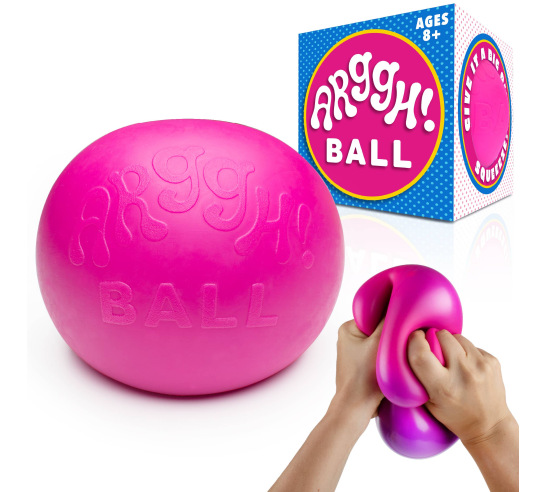 Giant Color Changing Sensory Stress Ball - Pink