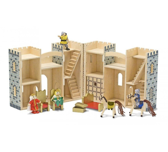 Fold and Go Castle with Figures and Accessories