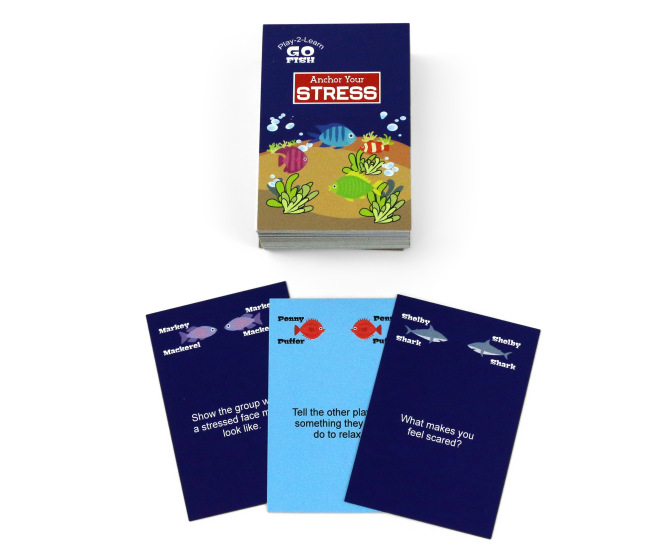 Go Fish: Anchor Your Stress Card Game