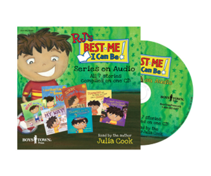 Julia Cook's RJ Series Audio CD: 7 Audiobooks on CD