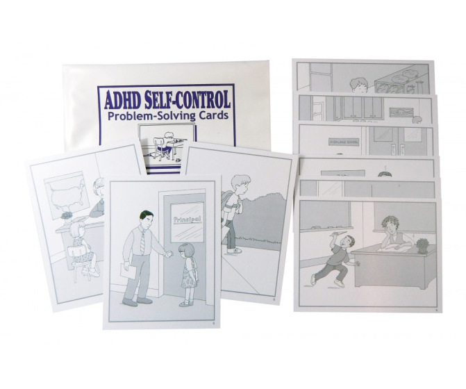 Adhd Self Control Problem Solving Cards