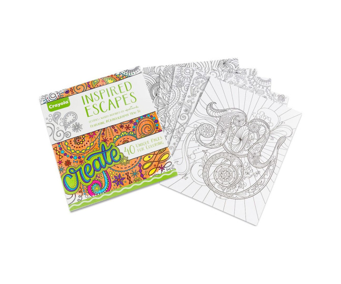 Inspired Escapes Coloring Book