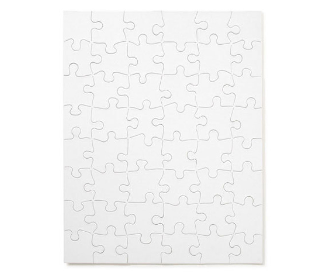 Large Blank Puzzle