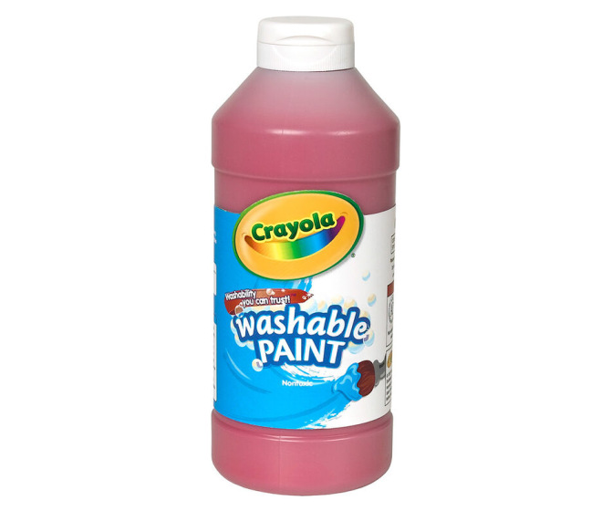 Washable Paint 16-oz - Red