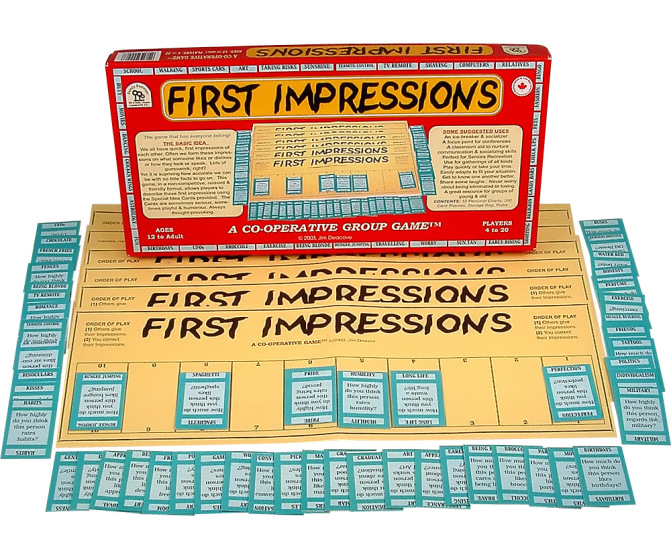 First Impressions: A Cooperative Group Game