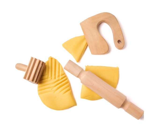 Wooden Dough Tools (set of 3)