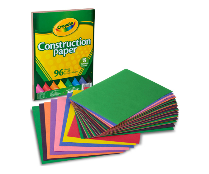 Crayola Construction Paper - 96 Sheets