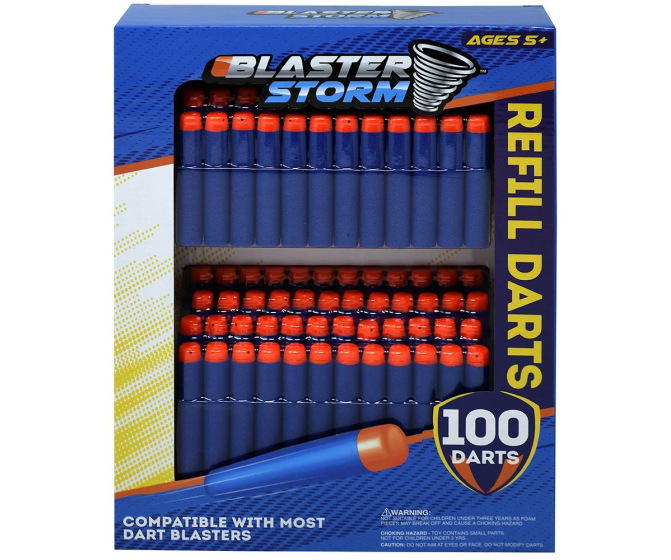 Blaster Storm Darts 100 pack (Nerf Compatible)