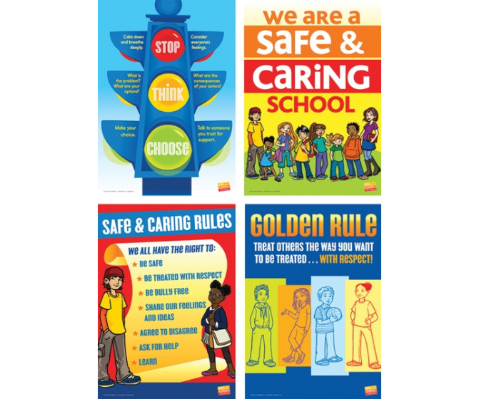 Safe & Caring Schools Poster Set