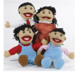 Asian Family Puppets