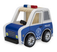 Wooden Wheels Police Car