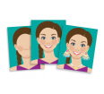 Make A Face Sticker Pad - Fashion Faces